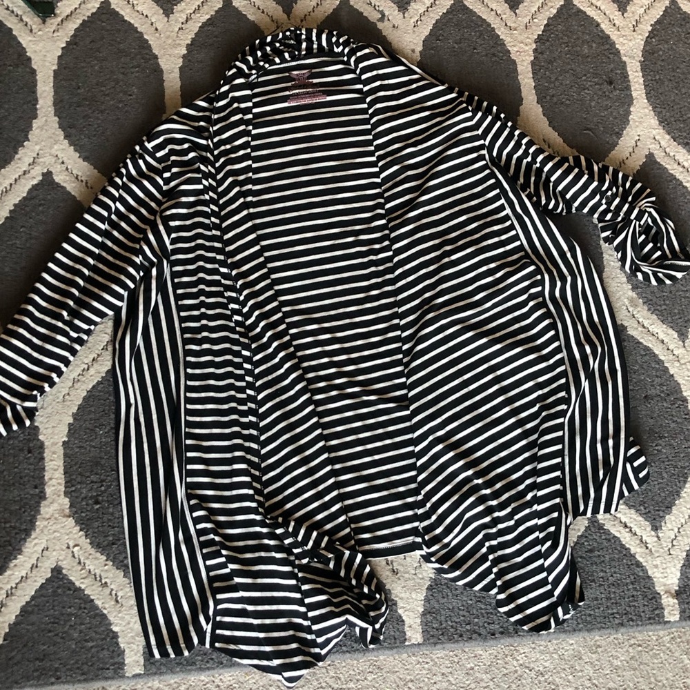 Faded Glory open knit cardigan